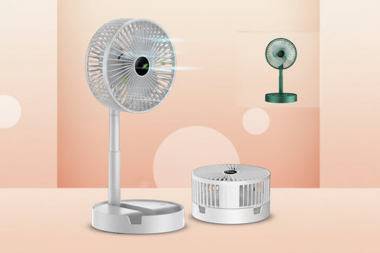 Powerful Rechargeable High Speed Table Desk Fan